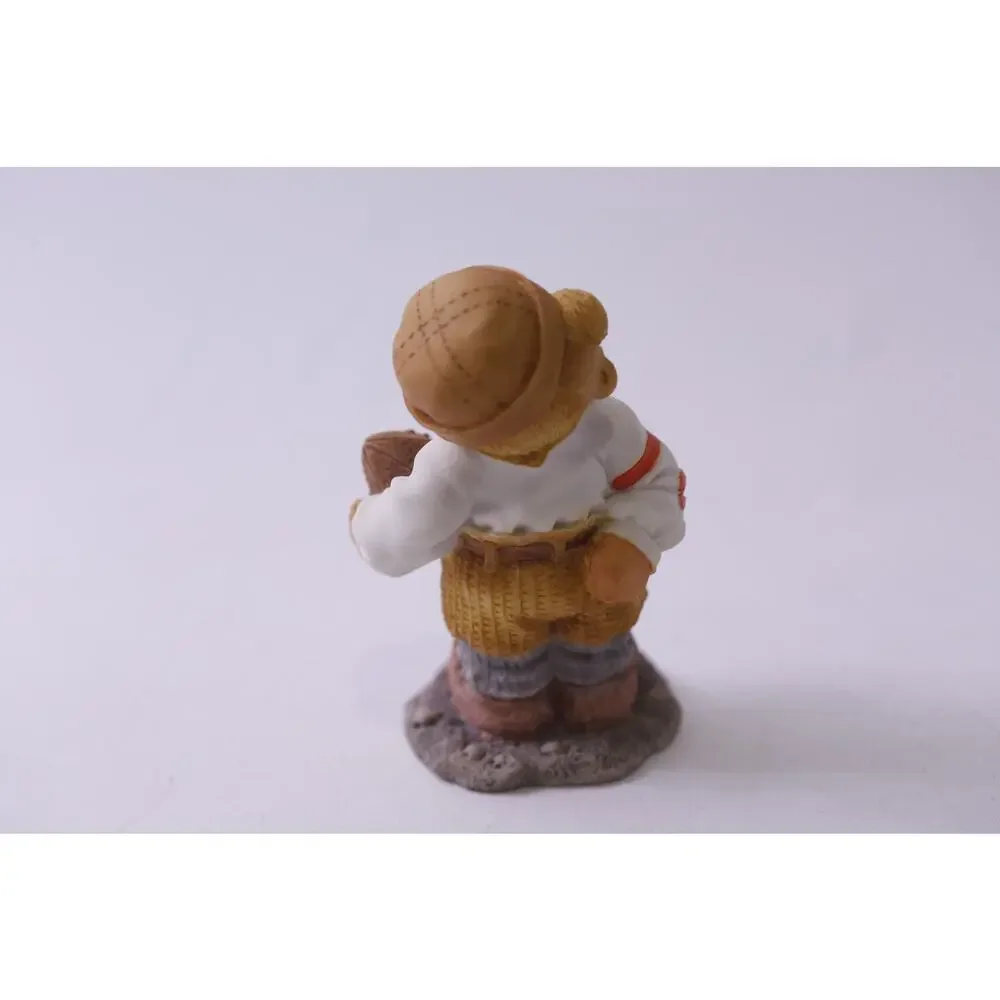 Cherished, Teddies, Butch, Football Hero, 1996 TEMPLATE - Ceramic, Small, Figuri